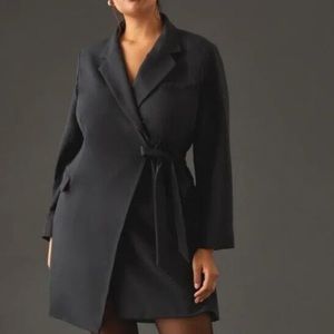 Anthropologie Blazer Wrap Dress